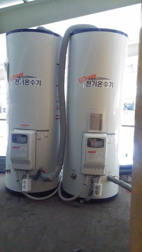 달서구 월암동 (주)신아금속경동스텐전기온수기3대설치